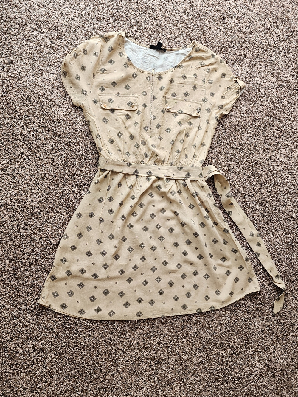 Vintage Belted Women’s Dress